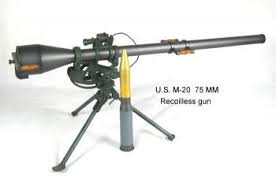 U.S. 75mm Recoilless Rifle