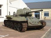 Russian made T-34 tank
