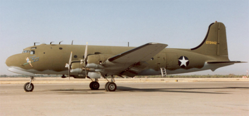 C-54 cargo aircraft