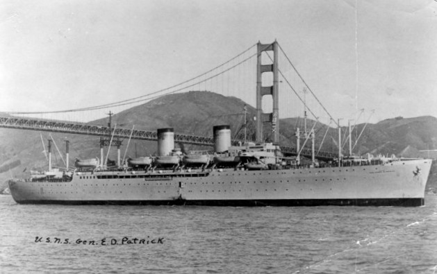 TROOPSHIP USNS GENERAL PATRICK