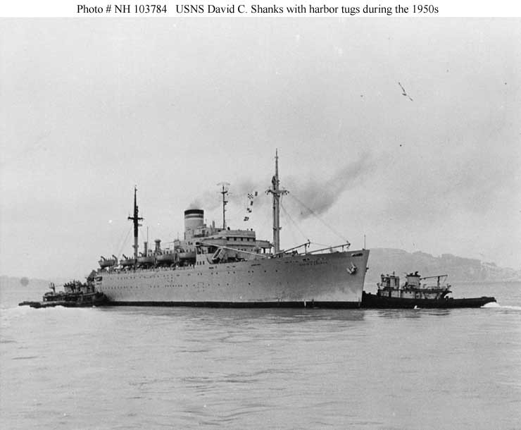 TROOPSHIP USNS SHANKS