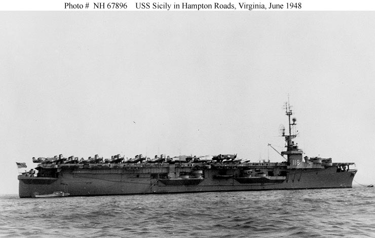 CVE USS SICILY