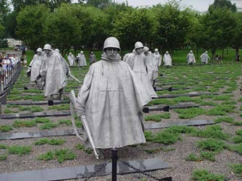 KOREAN WAR MEMORIAL-WASHINGTON, D.C.-GROUND VIEW