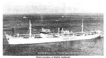 Norwegian freighter 