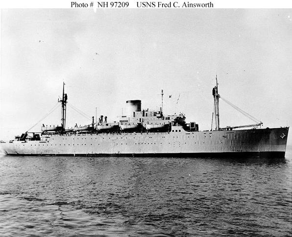 TROOPSHIP USNS AINSWORTH