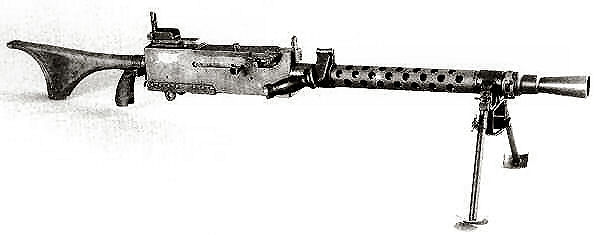 U. S. Air-cooled (light) .30 caliber machine gun